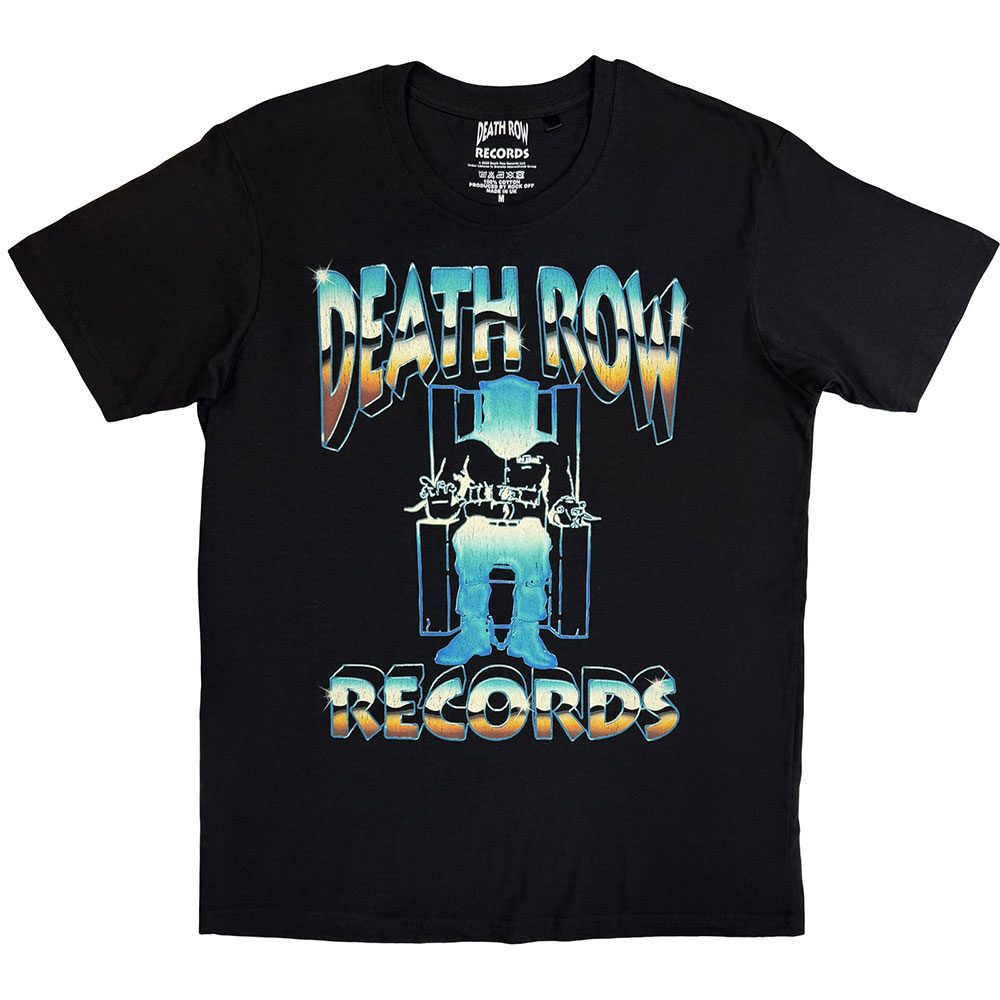Death Row Records - Execution Heren Tshirt - Zwart